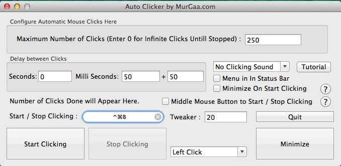 autoclickerss easy to use for mac minecraft